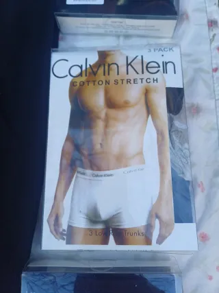Calvin Klein 3pk Trunks desde la talla M asta XXL