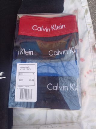 Calvin Klein 3pk Trunks desde la talla M asta XXL
