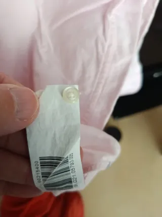 Camisa Oxford Easy Wear Rosa Talla L