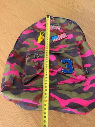 Mochila Décimas Camuflaje Rosa