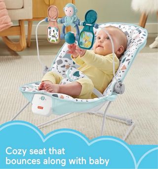 Hamaca mecedora de bebé Fisher Price, COMO NUEVA!!