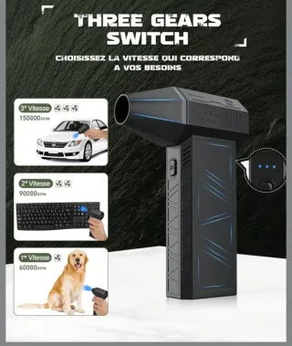 Soplador Turboaire 150.000 RPM Nuevo a Estrenar