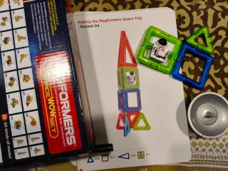 Magformers Space Wow Set 22 Piezas Juego construcc