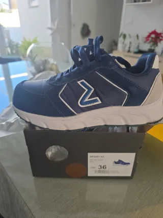 Zapato de Seguridad REDES Talla 36 Azul