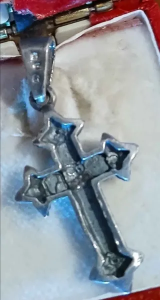 Cruz centenária Prata e Ouro Século XVIII(18)