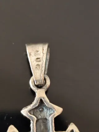 Cruz centenária Prata e Ouro Século XVIII(18)