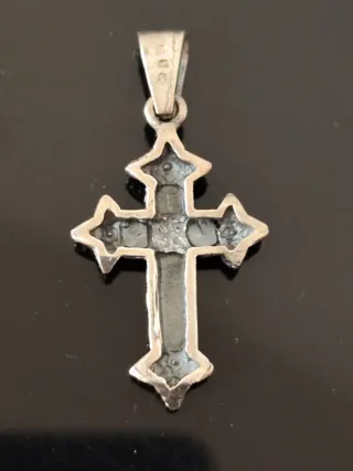 Cruz centenária Prata e Ouro Século XVIII(18)