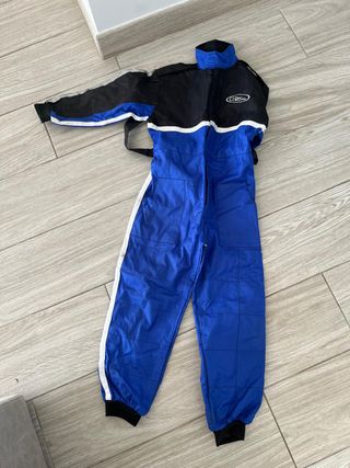 Mono infantil moto/quad azul y negro