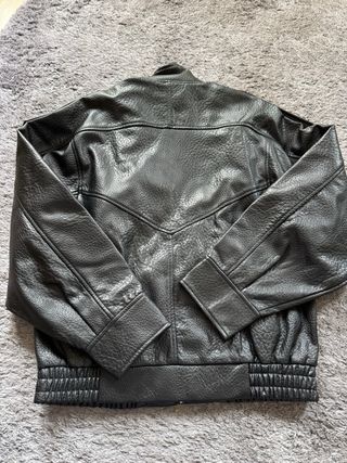 Cazadora efecto piel clon  YSL Zara XS