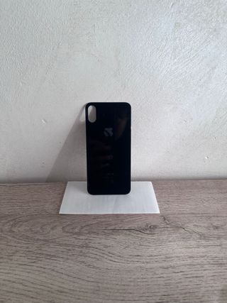 Cristal Trasero iPhone X Negro