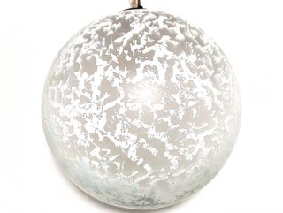 Lampada Murano Globo Vintage '70 Vetro e Metallo