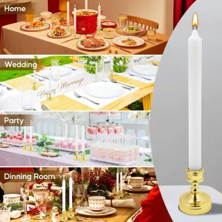 6x Portacandele minimalista portcandela candelabro