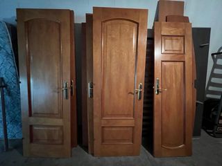 Lote Puertas Madera Maciza