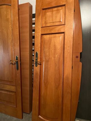 Lote Puertas Madera Maciza