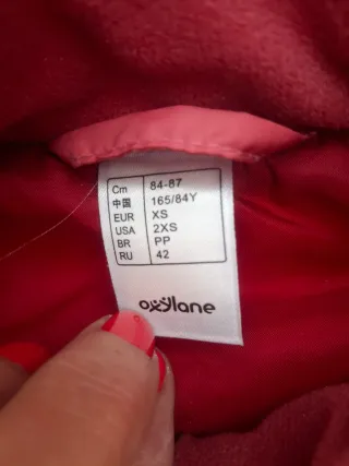 Chaleco Quechua  Talla XS. Medidas en descripción