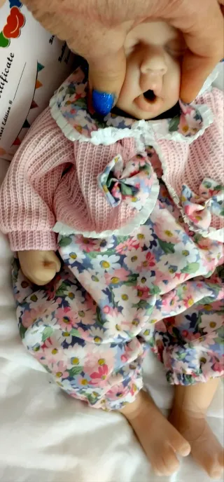 Bebé Reborn Silicona Completa 33cm a 34 cm