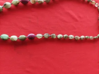 Collar de plata con colgante cuadrado