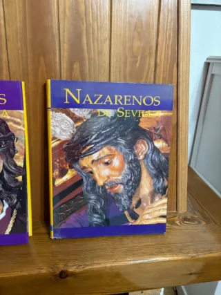 Libros Nazareno de Sevilla 1, 2 y 3