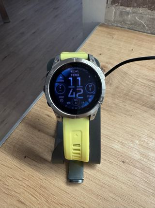 Garmin Fenix 7 Plata/Amarillo