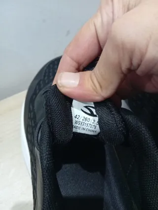 Zapatillas Hobibear Talla 42 Negras Blancas