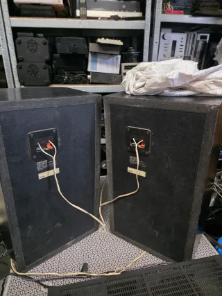 Equipo Technics Amplificador y Altavoces