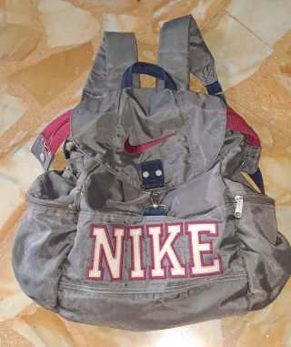 Zaino Nike Grigio e Rosso