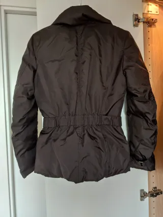 Chaquetón Plumas Benetton Marrón