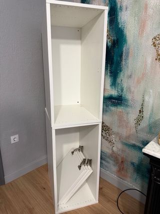 Armarios colgantes IKEA blancos