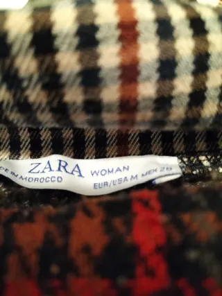 Jersey largo multicolor con rojo