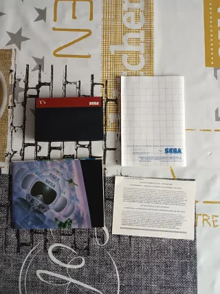 Y's Vanished Omens Master System Sega RPG