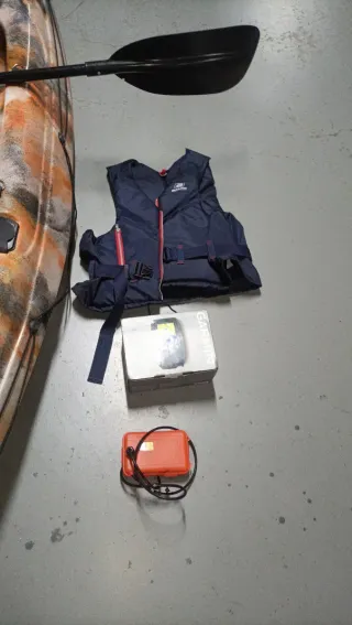 Kayak completo con accesorios