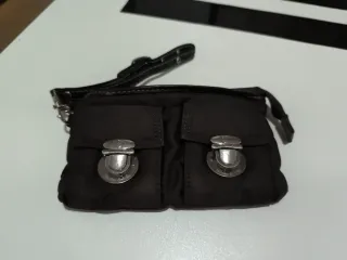 Bimba y Lola Cartera Negra y Plateada