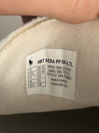 Zapatillas Polo Ralph Lauren Heritage Aera