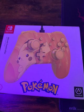 Mando Nintendo Switch Pikachu PowerA