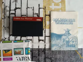 Golden Axe Warrior Master System Sega
