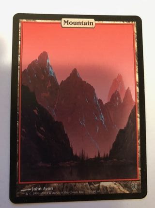 Carta Magic The Gathering Mountain Unhinged