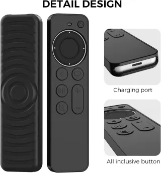 Custodia Silicone per Apple TV 4K 2021 Telecomando