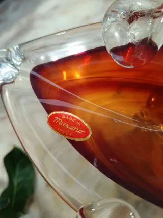 Figura Cisne Cristal Murano Italy