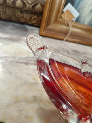 Figura Cisne Cristal Murano Italy