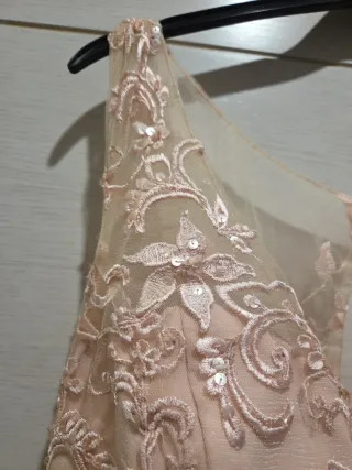 Vestido de fiesta rosa