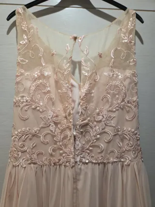 Vestido de fiesta rosa