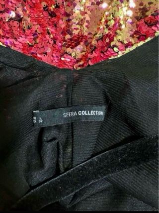 Vestido lentejuelas El Corte Inglés