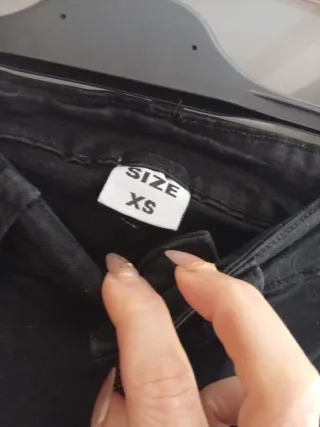 Pantalones acampanados vaqueros talla XS