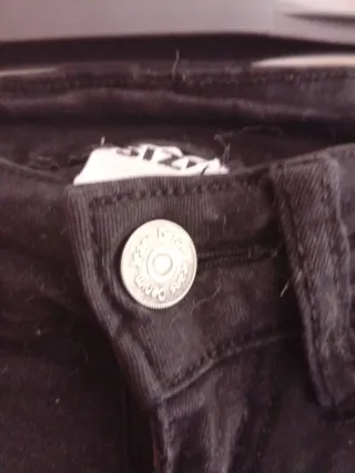 Pantalones acampanados vaqueros talla XS