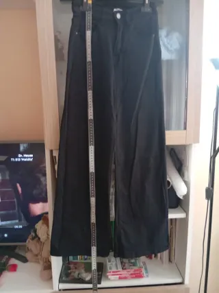 Pantalones acampanados vaqueros talla XS