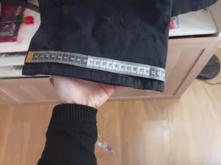 Pantalones acampanados vaqueros talla XS