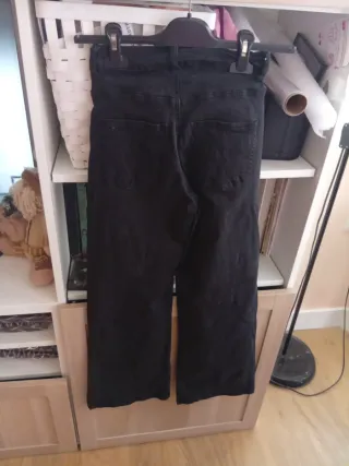 Pantalones acampanados vaqueros talla XS