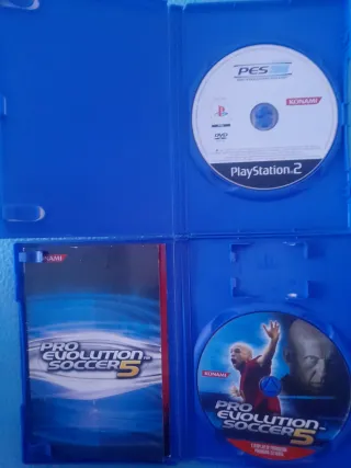 Pack 5 Juegos Pro Evolution Soccer PS2 y PS3
