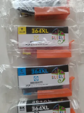Cartuchos de tinta Glegle 364XL (Pack 5)