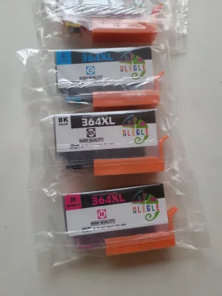 Cartuchos de tinta Glegle 364XL (Pack 5)